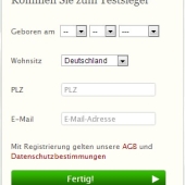 Anmeldeformular auf DatingCafe.de ausfüllen!